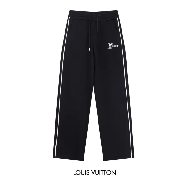 Louis Vuitton LVover Sweatpants Black - 1