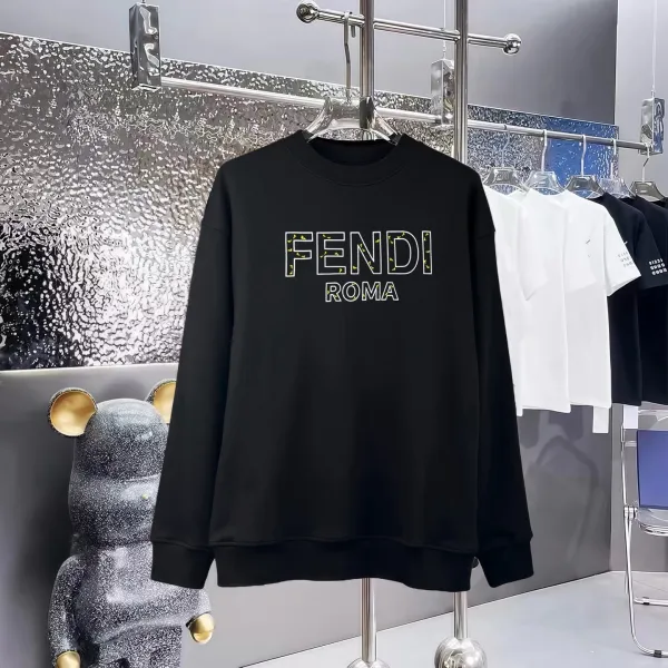 Fendi FF Cloud Logo Off-White Hoodie - 9