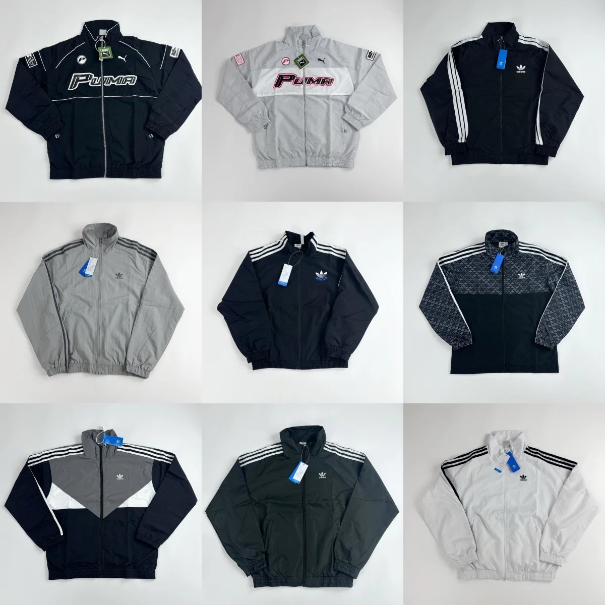 Adidas Windbreaker Black Hooded Jacket Outerwear - 3