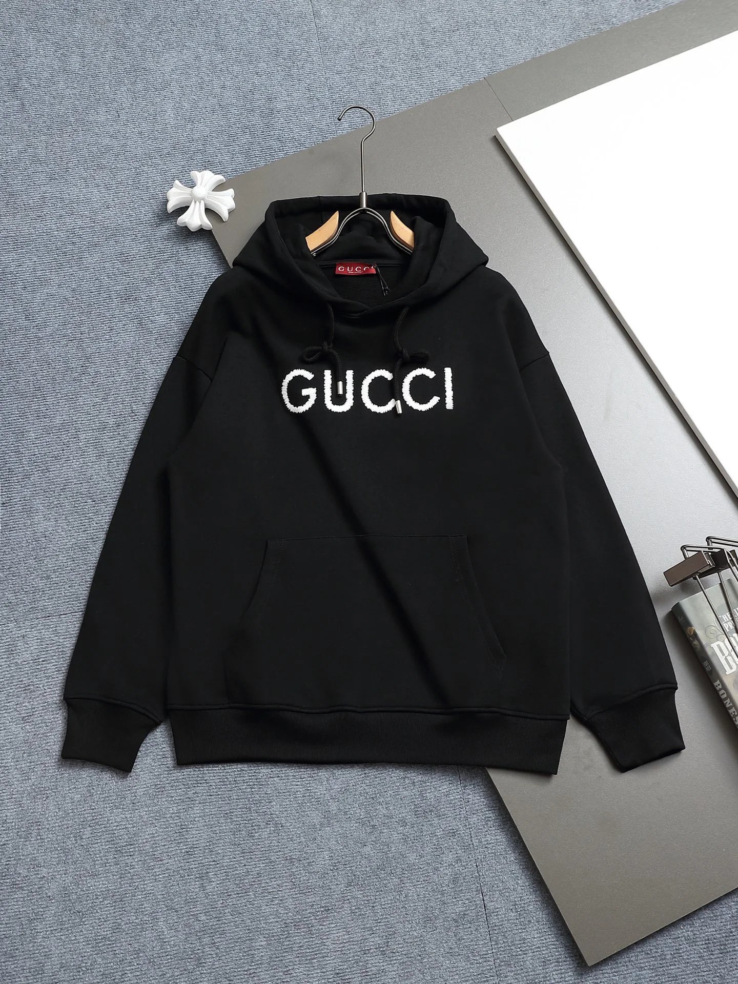 Fendi Monster Eyes Logo Hoodie Black - 13