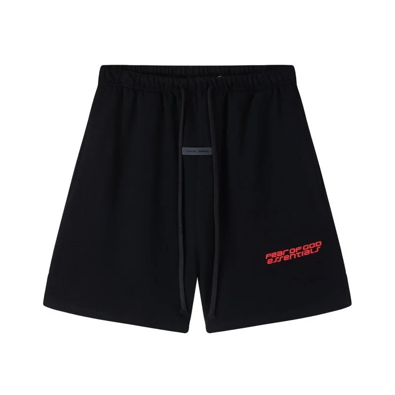 Fear of God Matching Sets Essentials logo crewneck T-shirt and shorts set — 28
