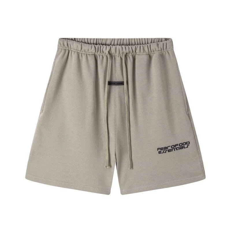 Fear of God Matching Sets Essentials logo crewneck T-shirt and shorts set — 36