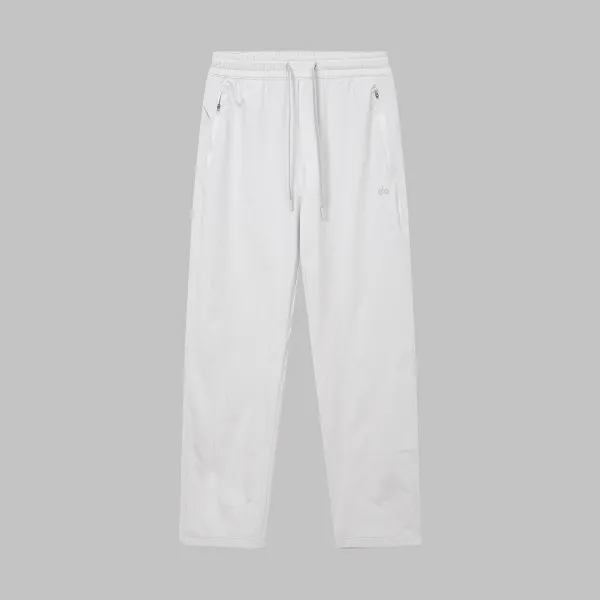 Alo Yoga Flow Lounge Pants White Sweatpants - 1