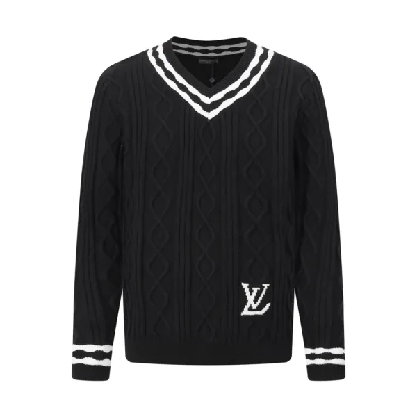 Gucci GG Monogram Knit Sweater Gray - 15
