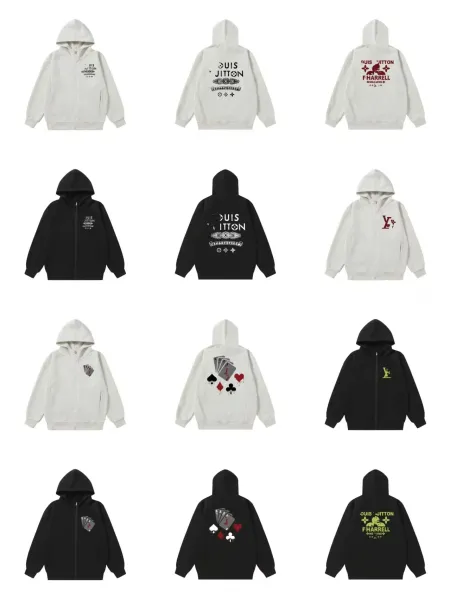 Design Rainbow Lightning Hoodie Black - 5
