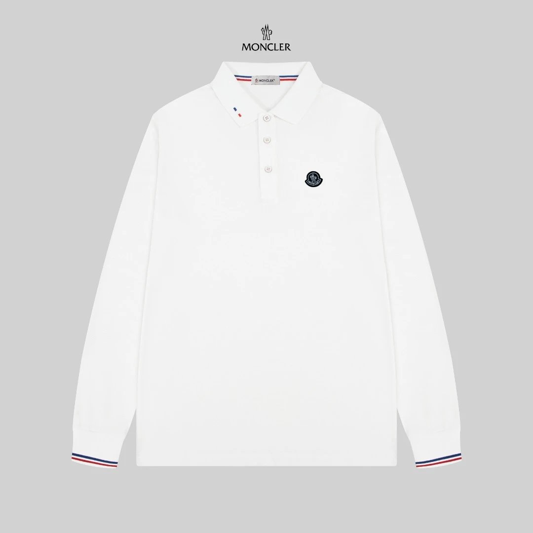 Dior Christian Dior Couture Long Sleeve Polo White Polo Shirt - 12