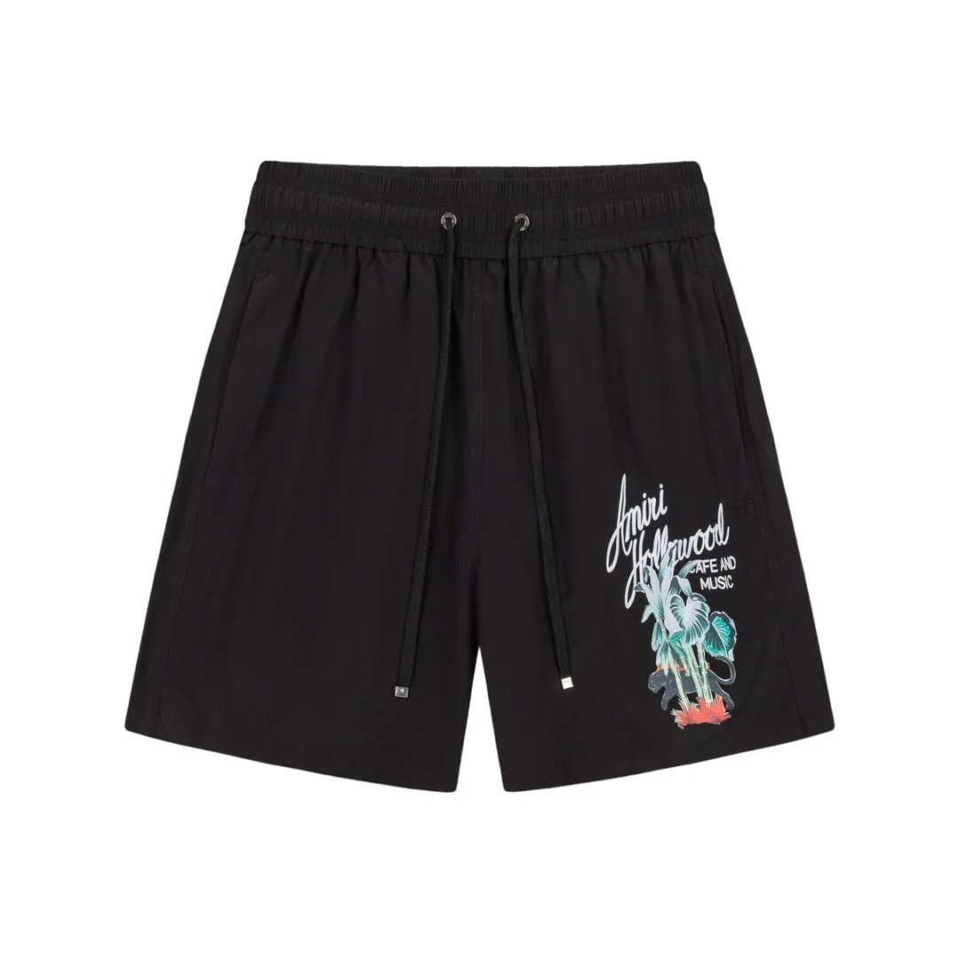 Amiri Shorts Drawstring Logo — 32
