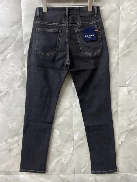 Design Brioni Black Slim Fit Jeans - 12