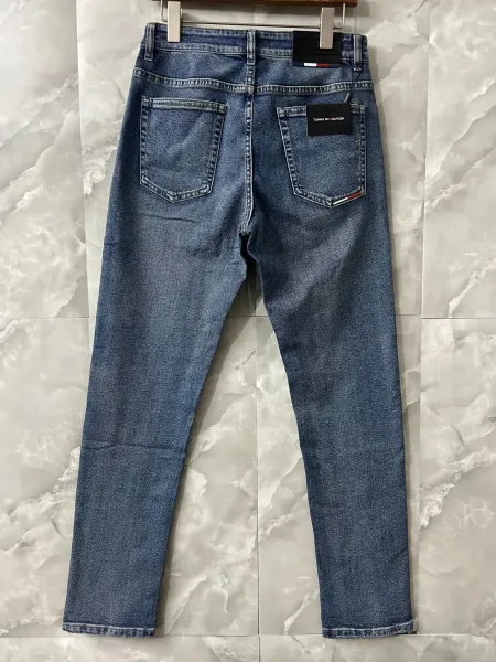 Tommy Hilfiger Slim Fit Medium Wash Blue Jeans - 1