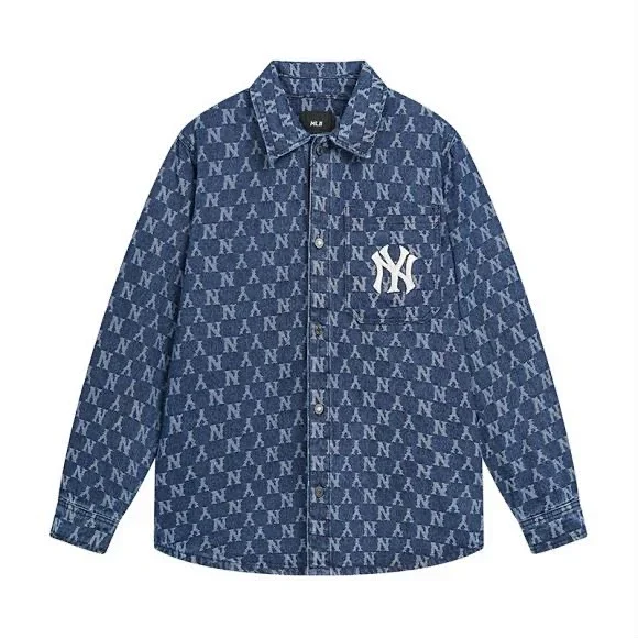 MLB Shirts New York Yankees logo button-up shirt product detail image 11