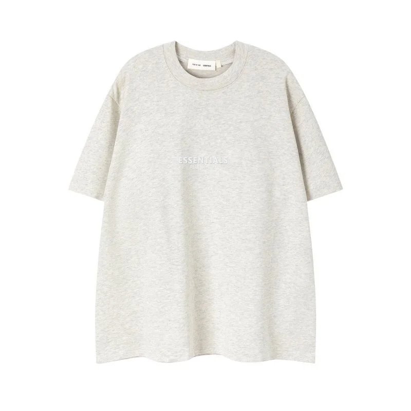 Fear of God Matching Sets Essentials logo crewneck T-shirt and shorts set — 12