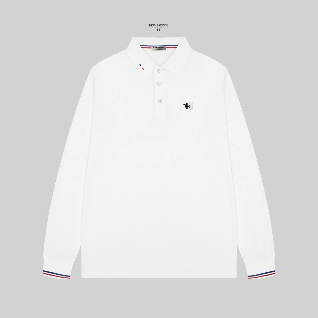 Dior Christian Dior Couture Long Sleeve Polo White Polo Shirt - 17