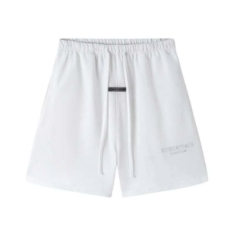 Fear of God Matching Sets Essentials logo crewneck T-shirt and shorts set — 19