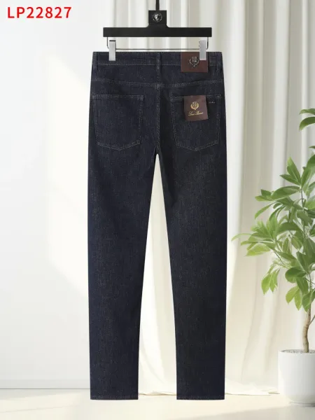 Design Brioni Black Slim Fit Jeans - 9