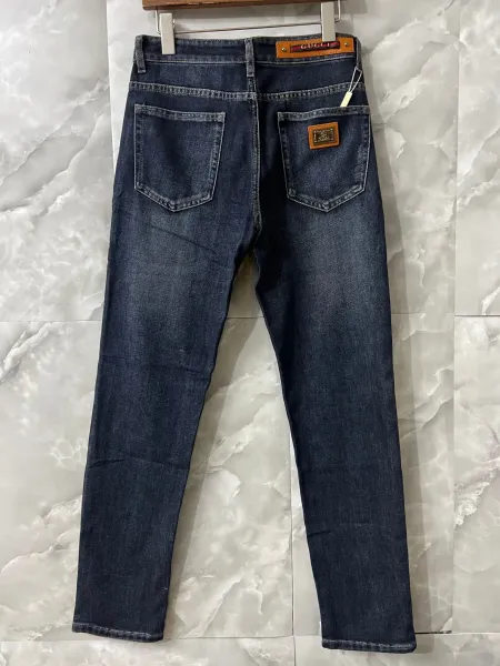 Gucci Straight Fit Dark Wash Jeans - 1