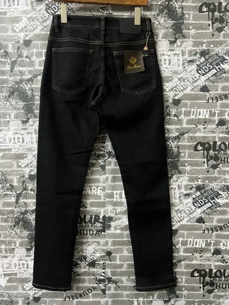 Loro Piana Black Denim Jeans - 1