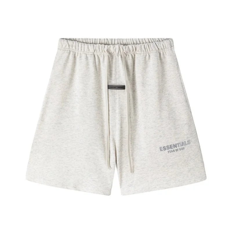 Fear of God Matching Sets Essentials logo crewneck T-shirt and shorts set — 10