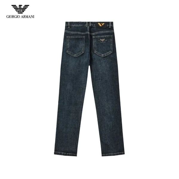 Giorgio Armani Classic Fit Dark Wash Jeans - 1
