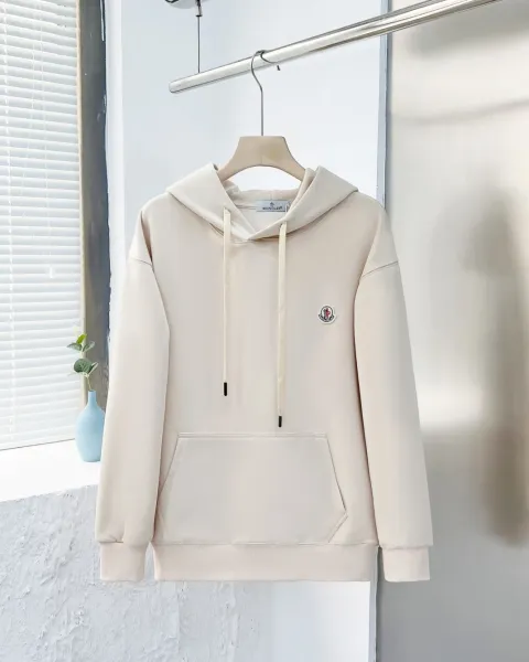 Moncler Hoodie Beige Hoodie - 1