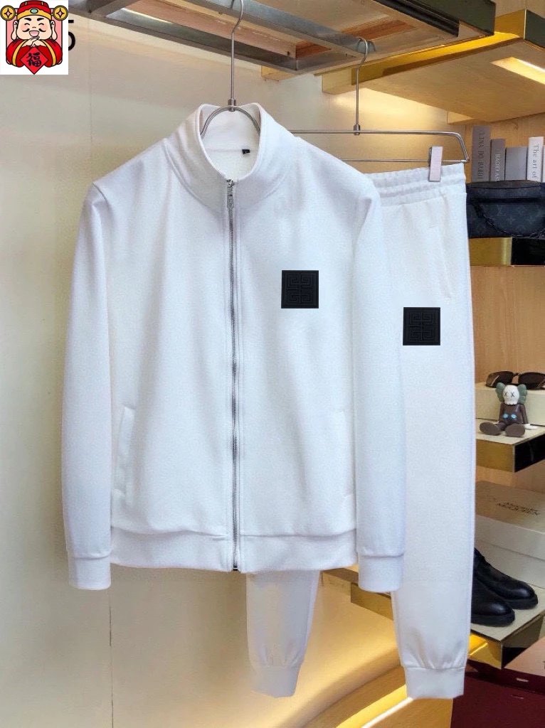 Givenchy 4G Logo White Tracksuit Set - 7