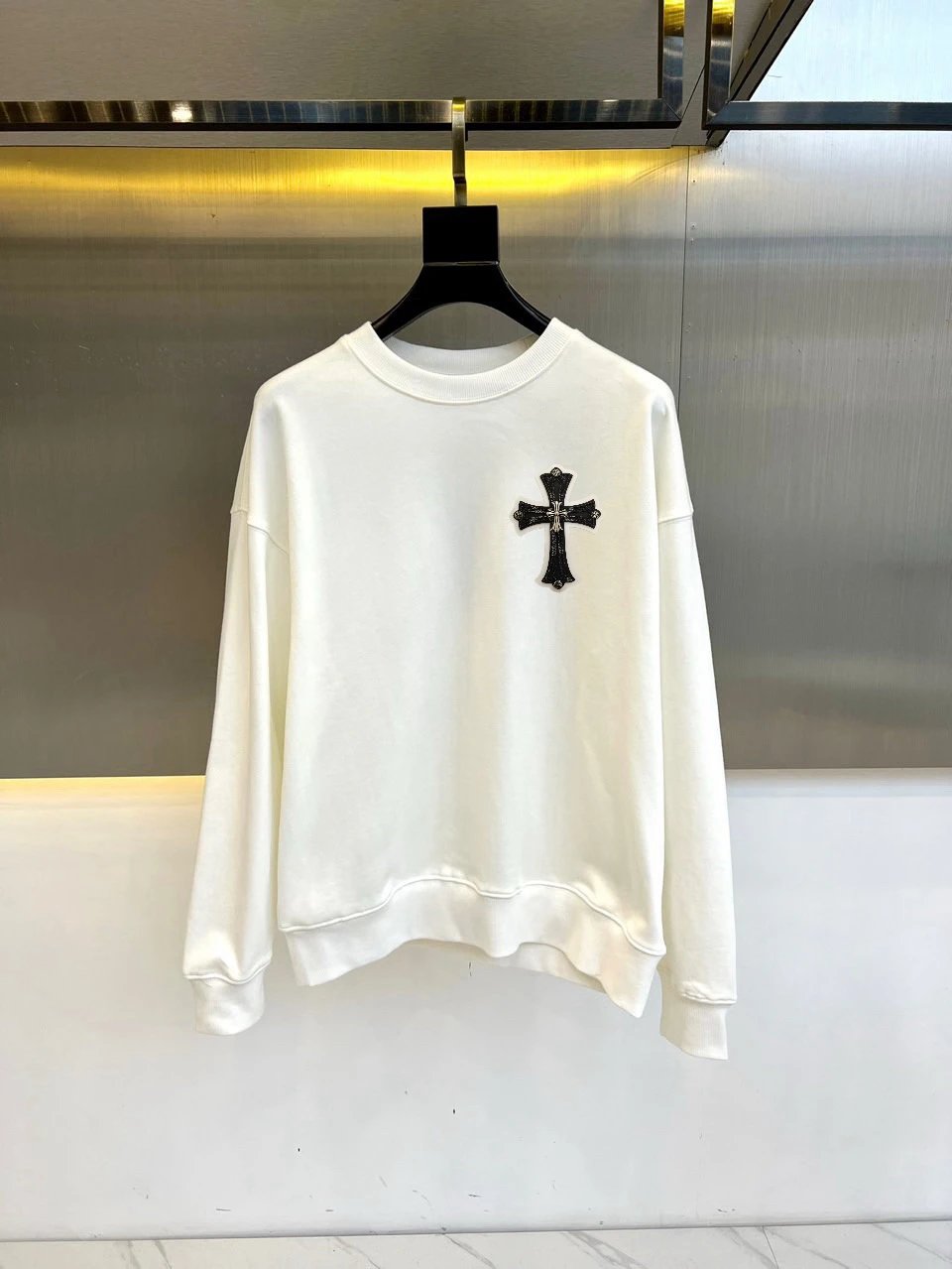 Fendi Monster Eyes Patch Black Sweatshirt Sweater - 16