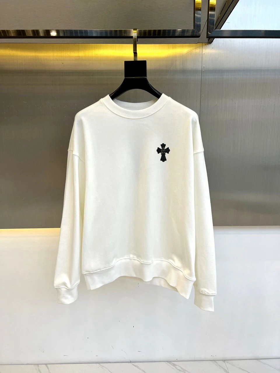Fendi Monster Eyes Patch Black Sweatshirt Sweater - 6