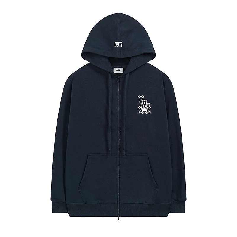 MLB New York Yankees All-Over Logo Light Blue Hoodie - 17