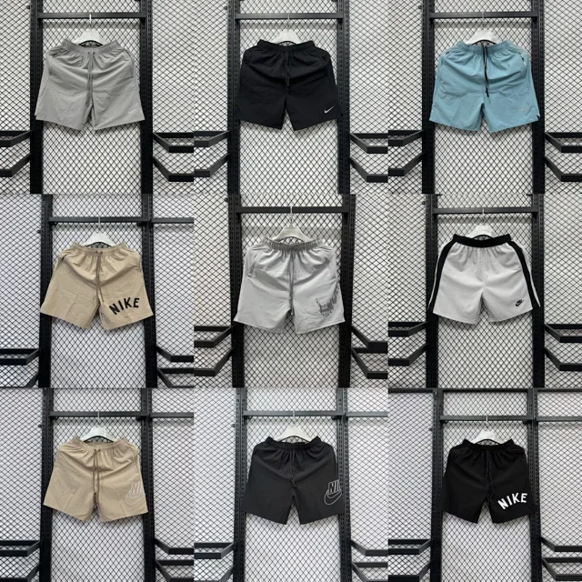 Nike Shorts Elastic-Waist Drawstring Athletic with Zip Pockets product detail image 1