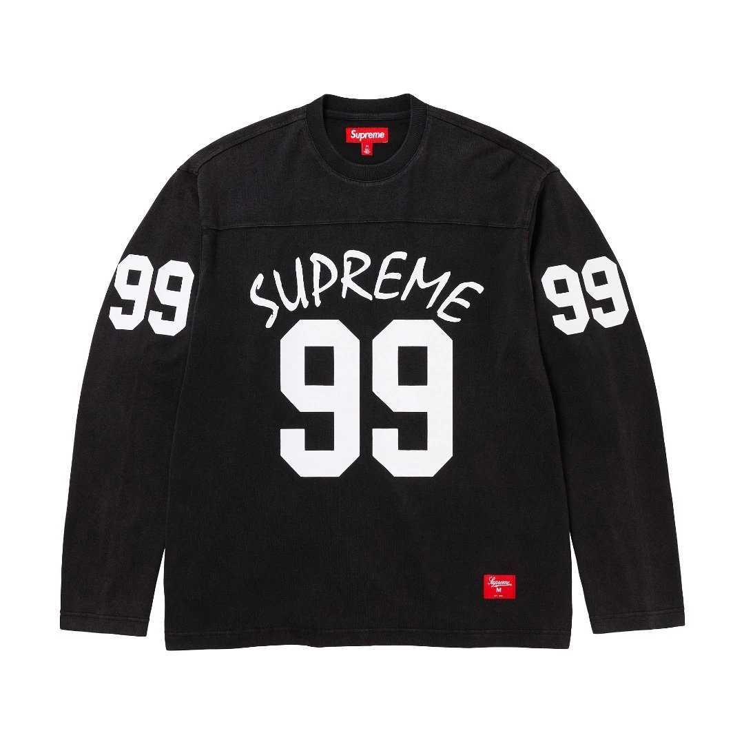 Thrasher x Supreme Logo Crewneck Navy Sweatshirt Hoodie - 15