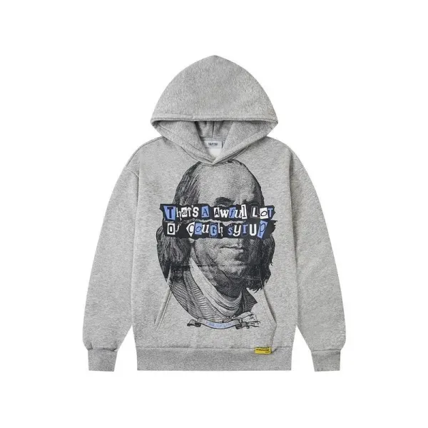 Trapstar Logo Print Windbreaker Jacket in Gray and Sage Green - 12