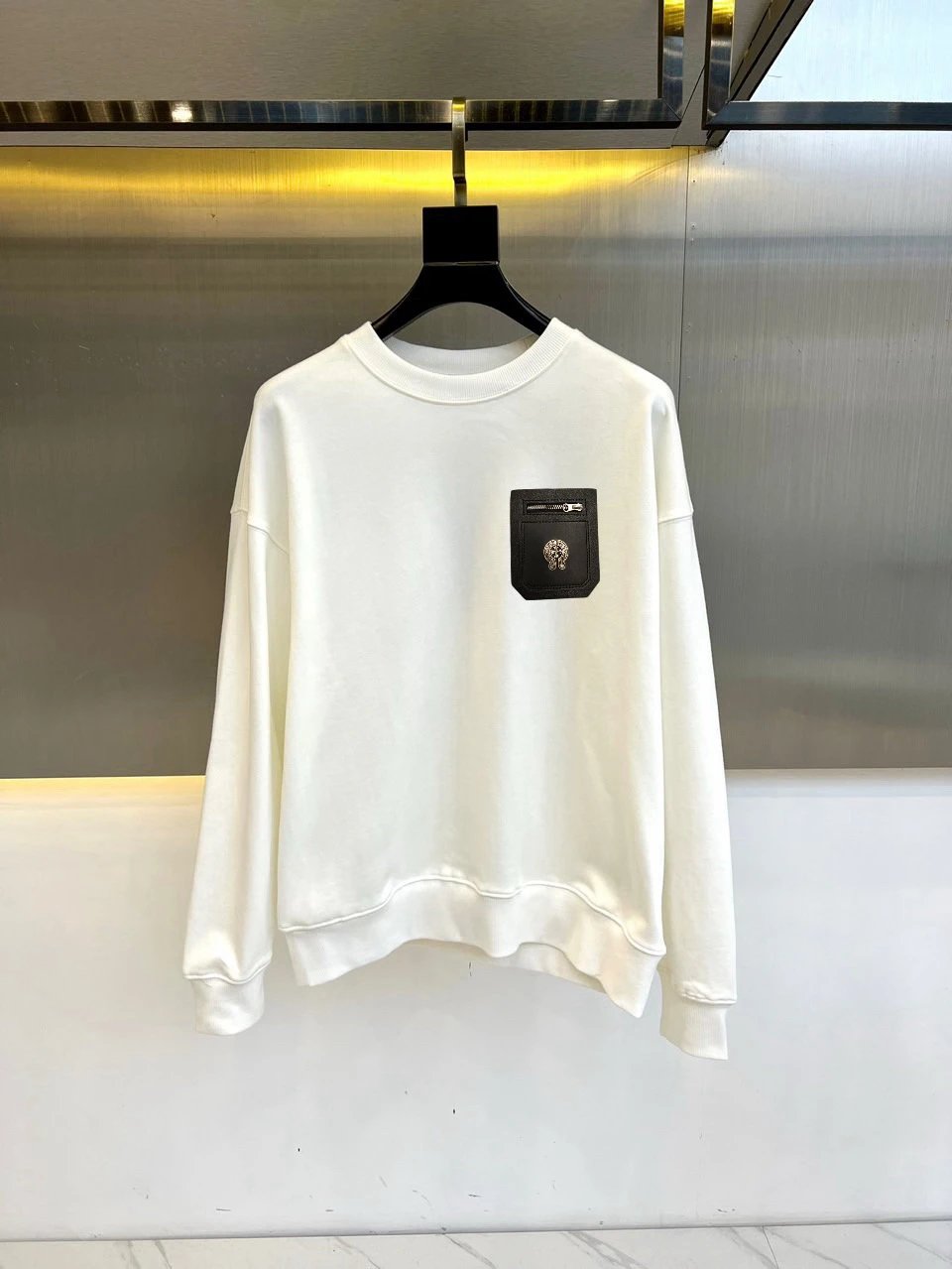 Fendi Monster Eyes Patch Black Sweatshirt Sweater - 14