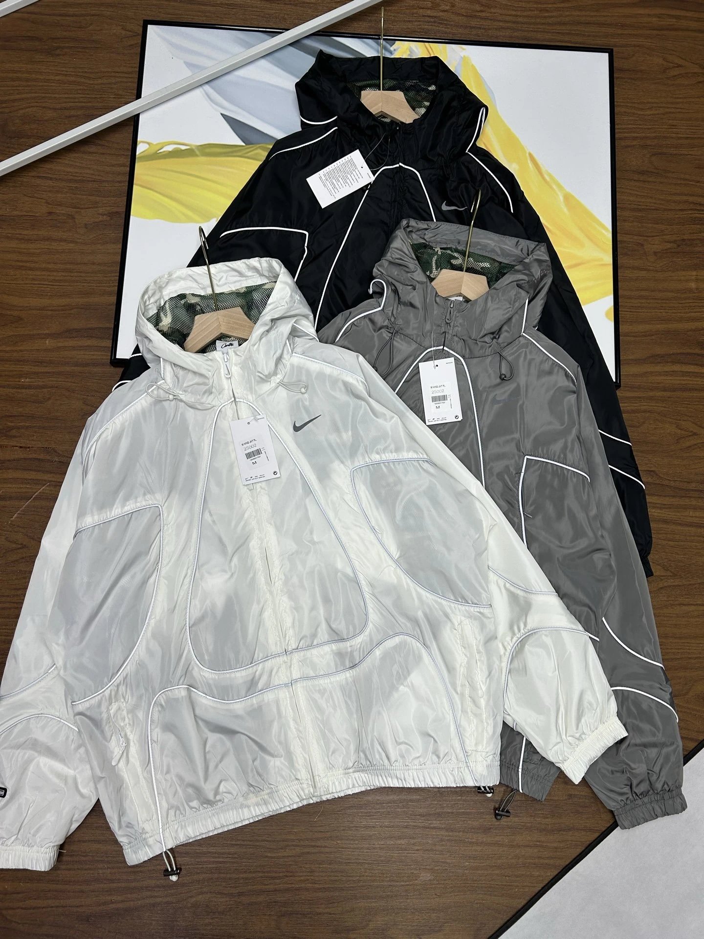 休闲宽松运动风衣套装009 10