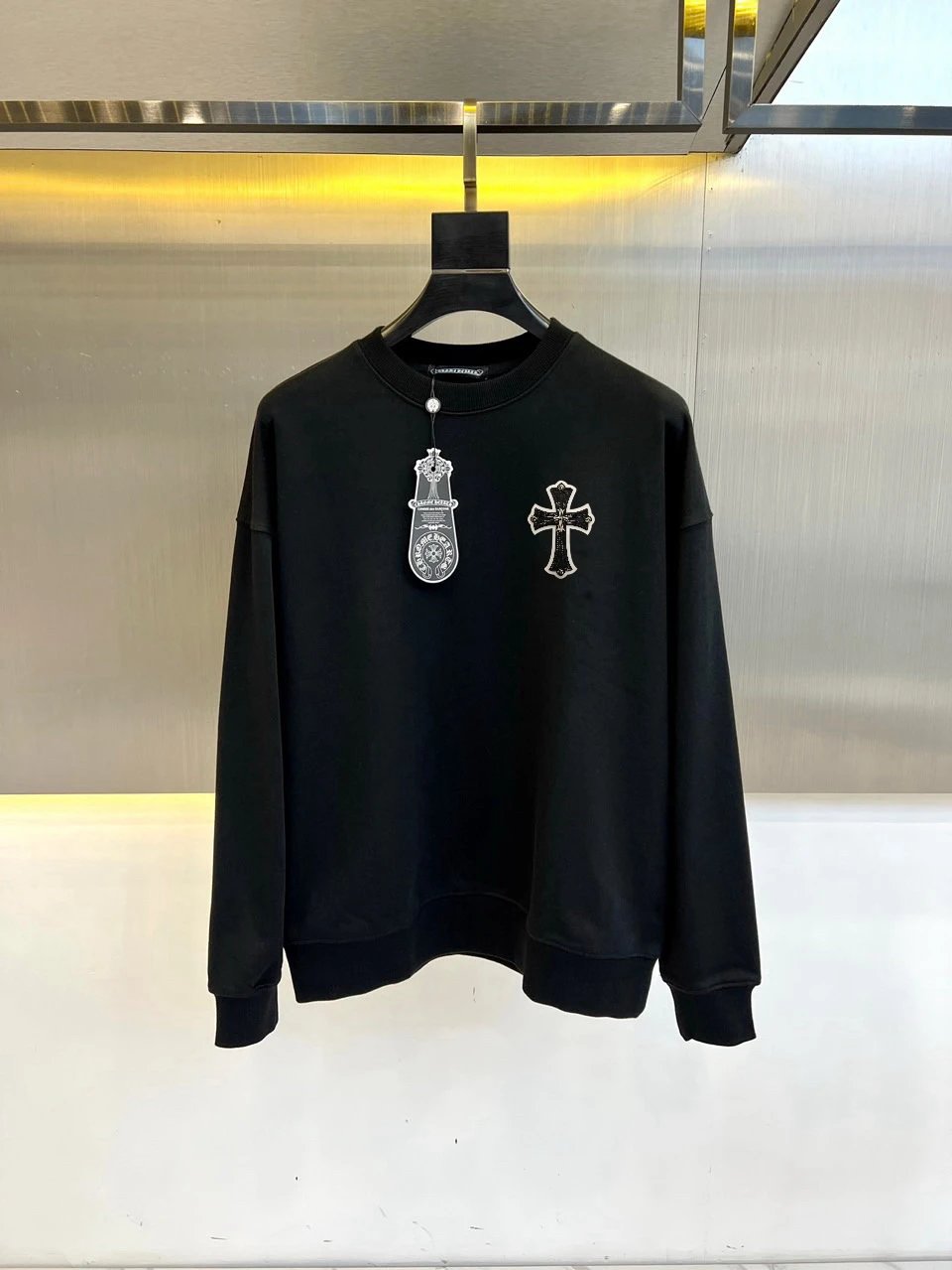 Fendi Monster Eyes Patch Black Sweatshirt Sweater - 15