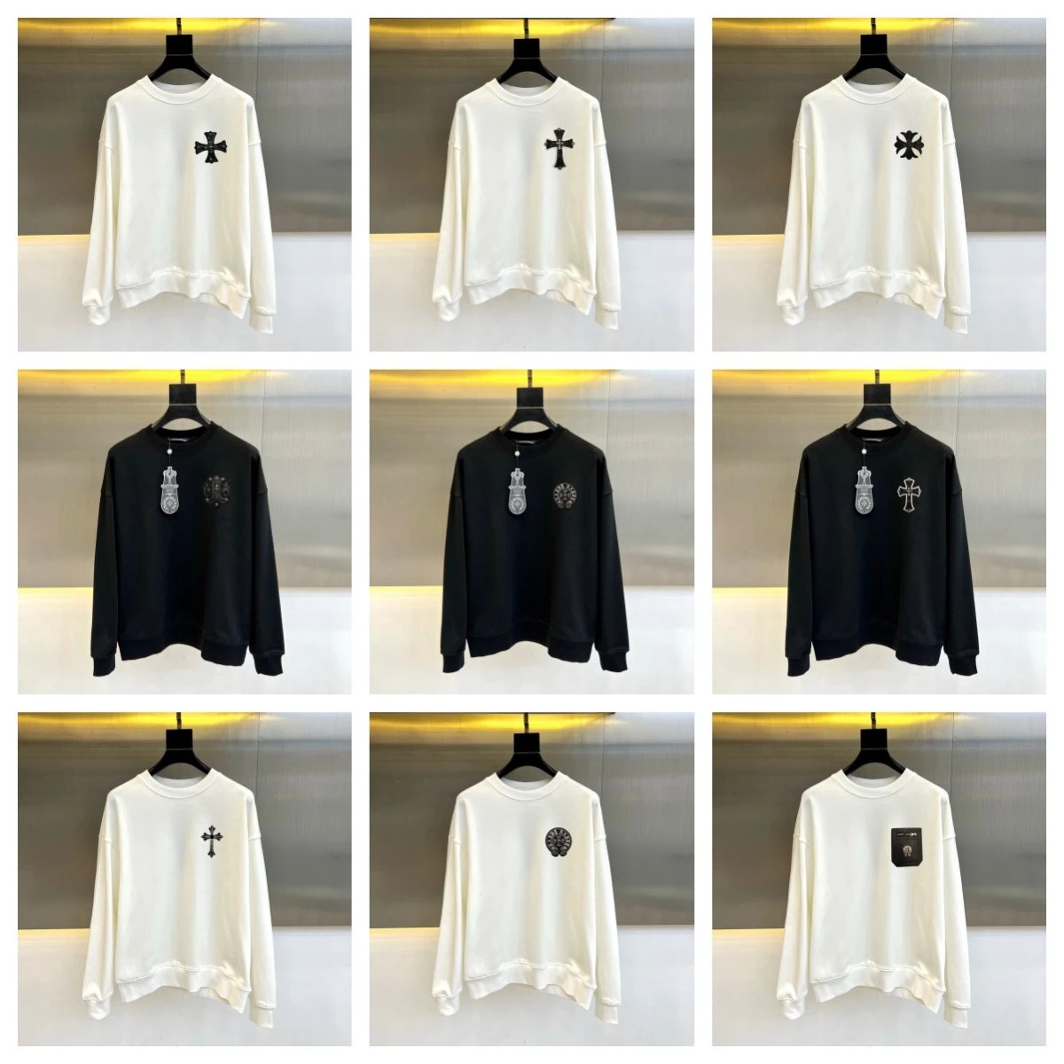 Fendi Monster Eyes Patch Black Sweatshirt Sweater - 3