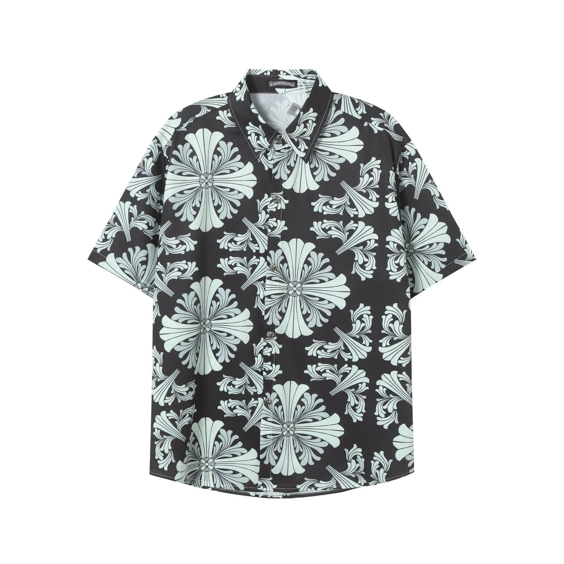 Chrome Hearts Matching Sets Short-Sleeve Printed Shirt and Shorts Set — 12