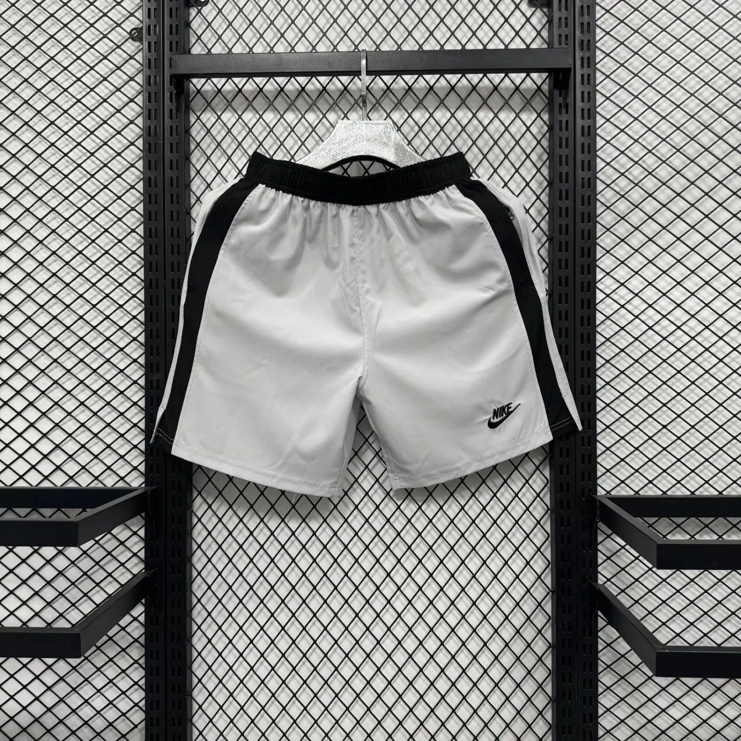 Nike Graphic Swoosh Black Performance Shorts - 17