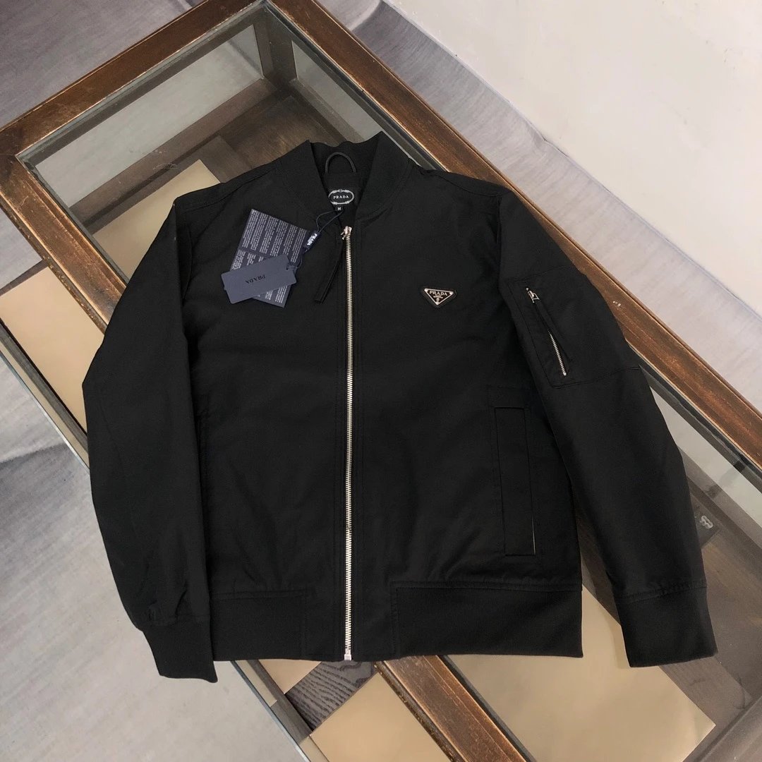 Prada Re-Nylon Jacket Mustard Yellow Outerwear - 5