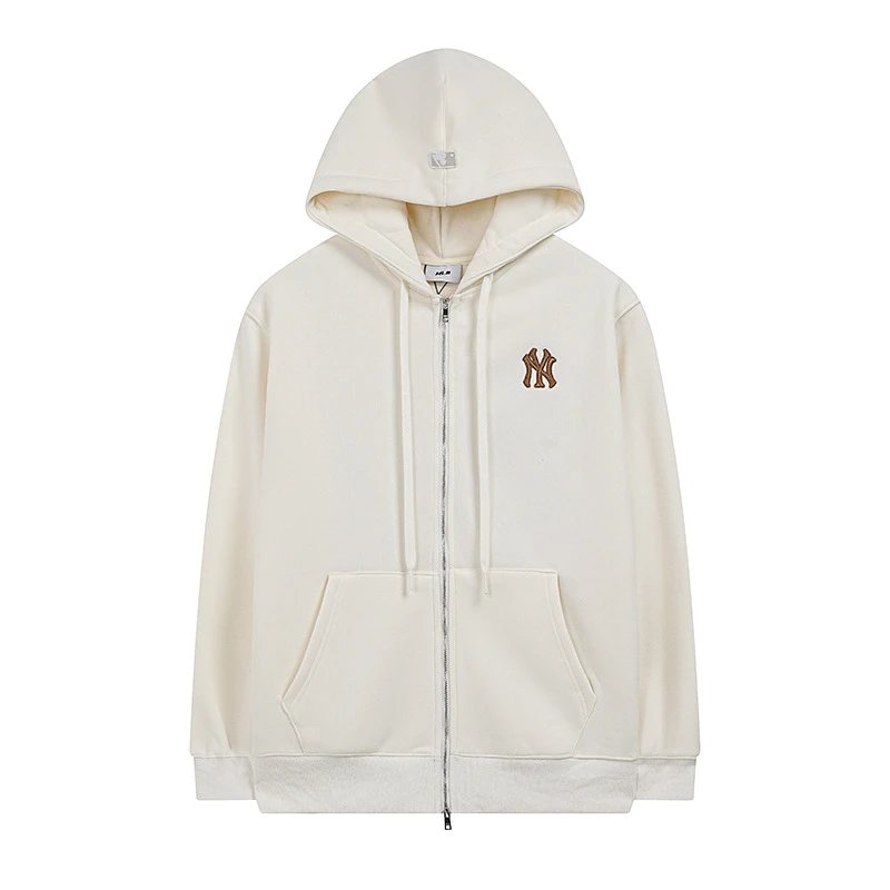 MLB New York Yankees All-Over Logo Light Blue Hoodie - 15