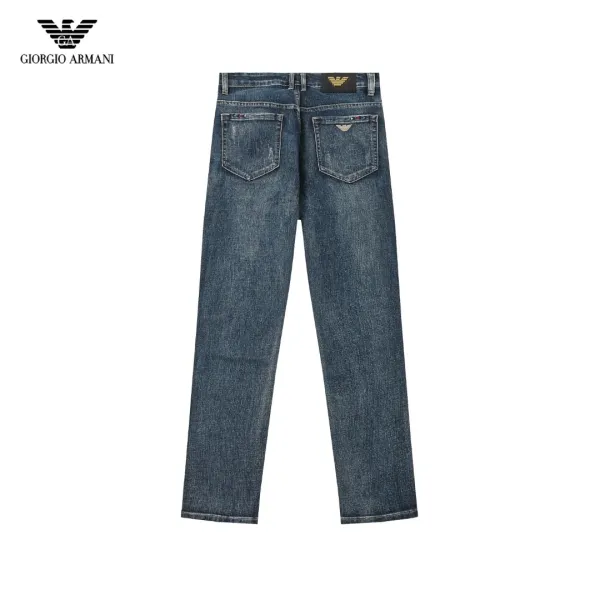 Burberry Straight Fit Corduroy Trousers Brown Pants - 14