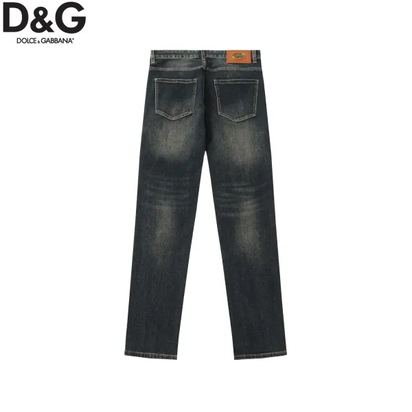 Burberry Straight Fit Corduroy Trousers Brown Pants - 4