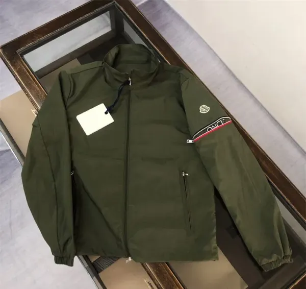 Moncler Genius Windbreaker Olive Green Jacket Outerwear.windbreaker - 1
