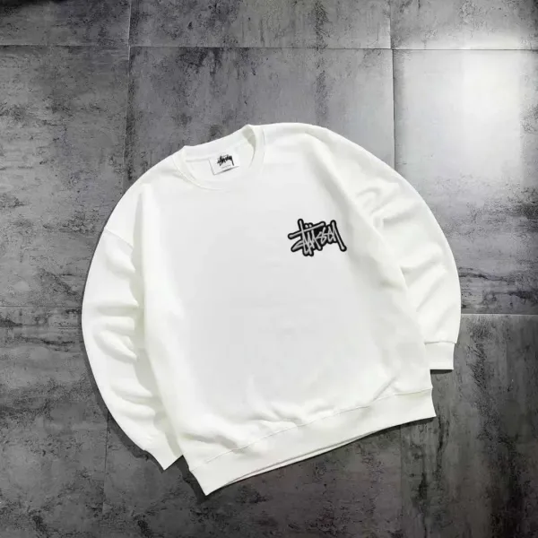 Gucci Bear and Flowers Graphic Sweatshirt Beige Hoodie - 14