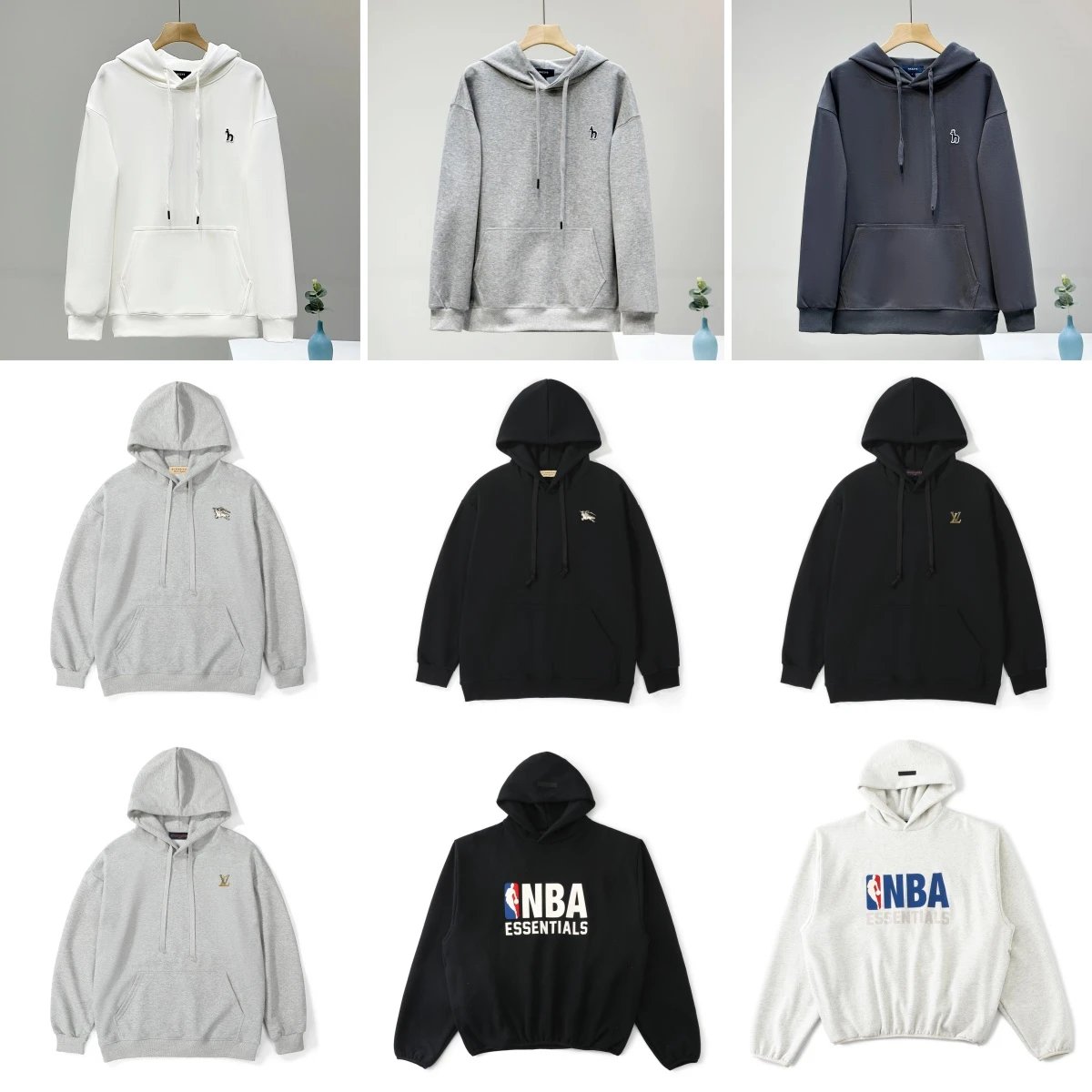 MLB New York Yankees Hoodie Gray - 3