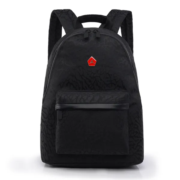 Air Jordan Elephant Print Black Backpack - 1
