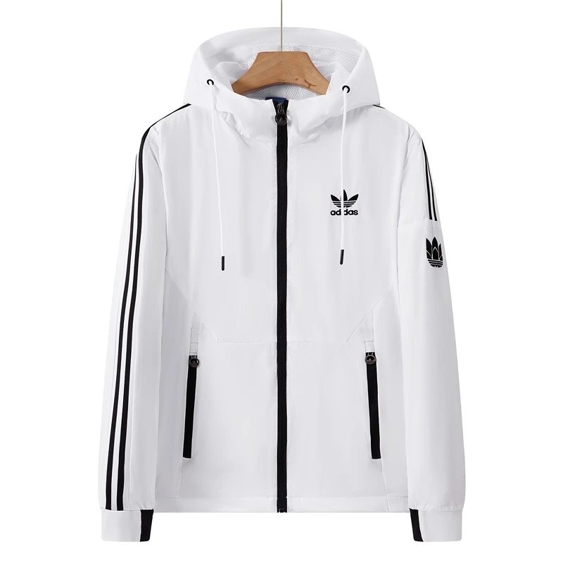 Nike Tech Fleece Windrunner Hooded Jacket Gray Outerwear - 14