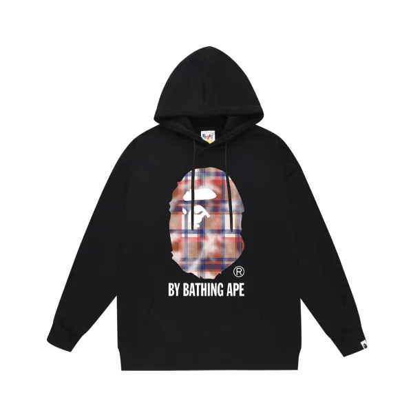 A Bathing Ape Busy Works Arch Logo Hoodie White - 12