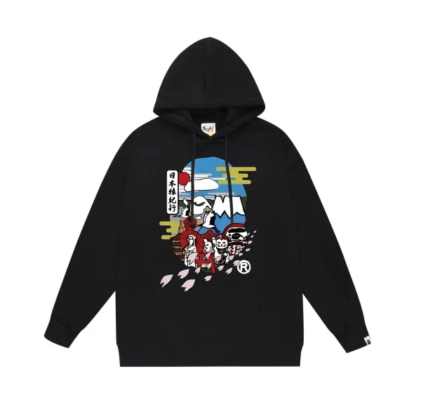 A Bathing Ape Busy Works Arch Logo Hoodie White - 11