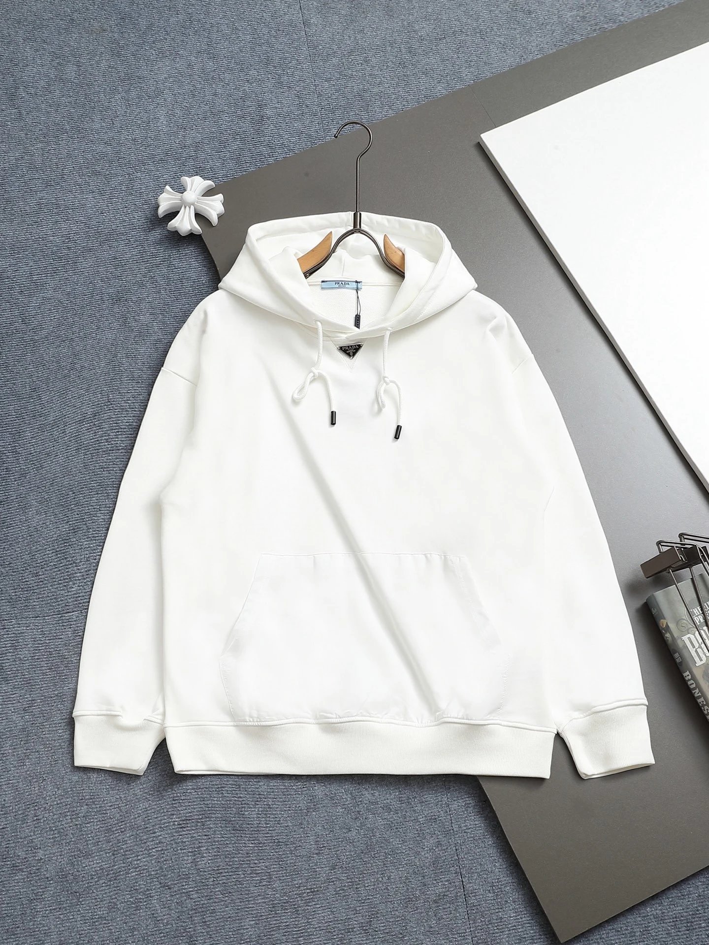 Fendi Monster Eyes Logo Hoodie Black - 5