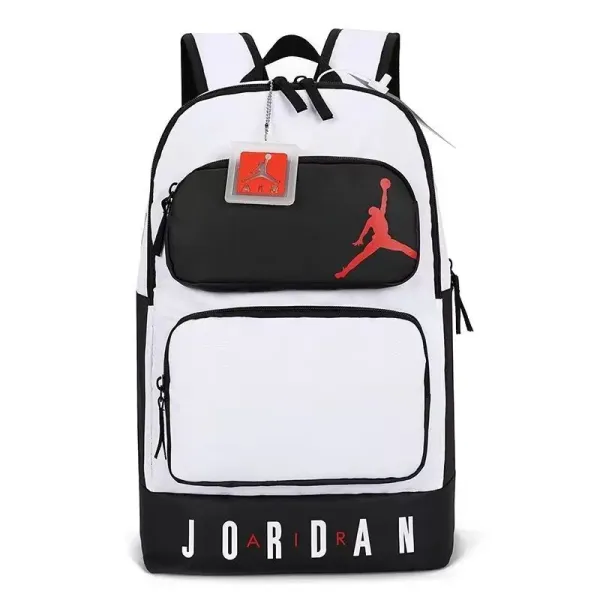 Air Jordan Jumpman Logo Backpack White / Black - 1