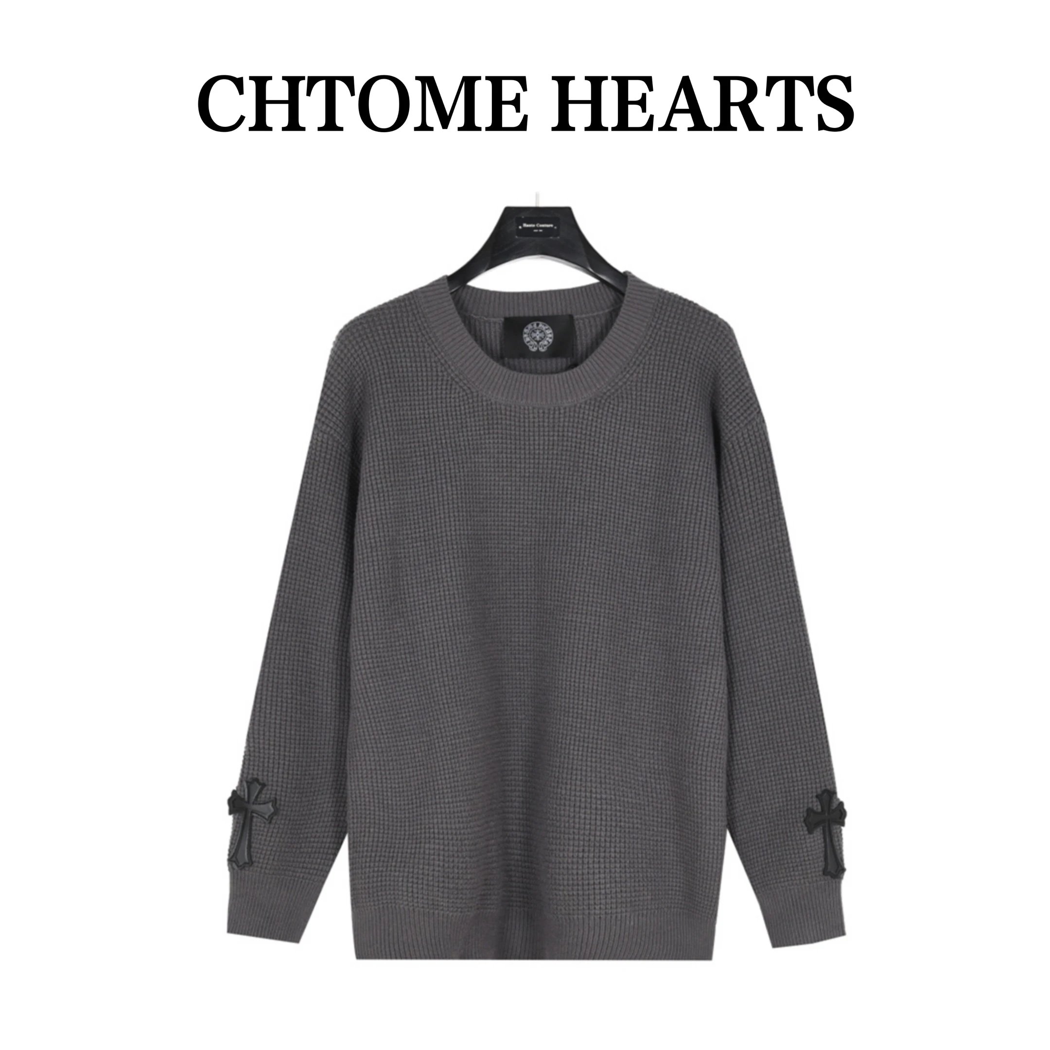 Prada Logo Patch Ribbed Knit Sweater Black - 11